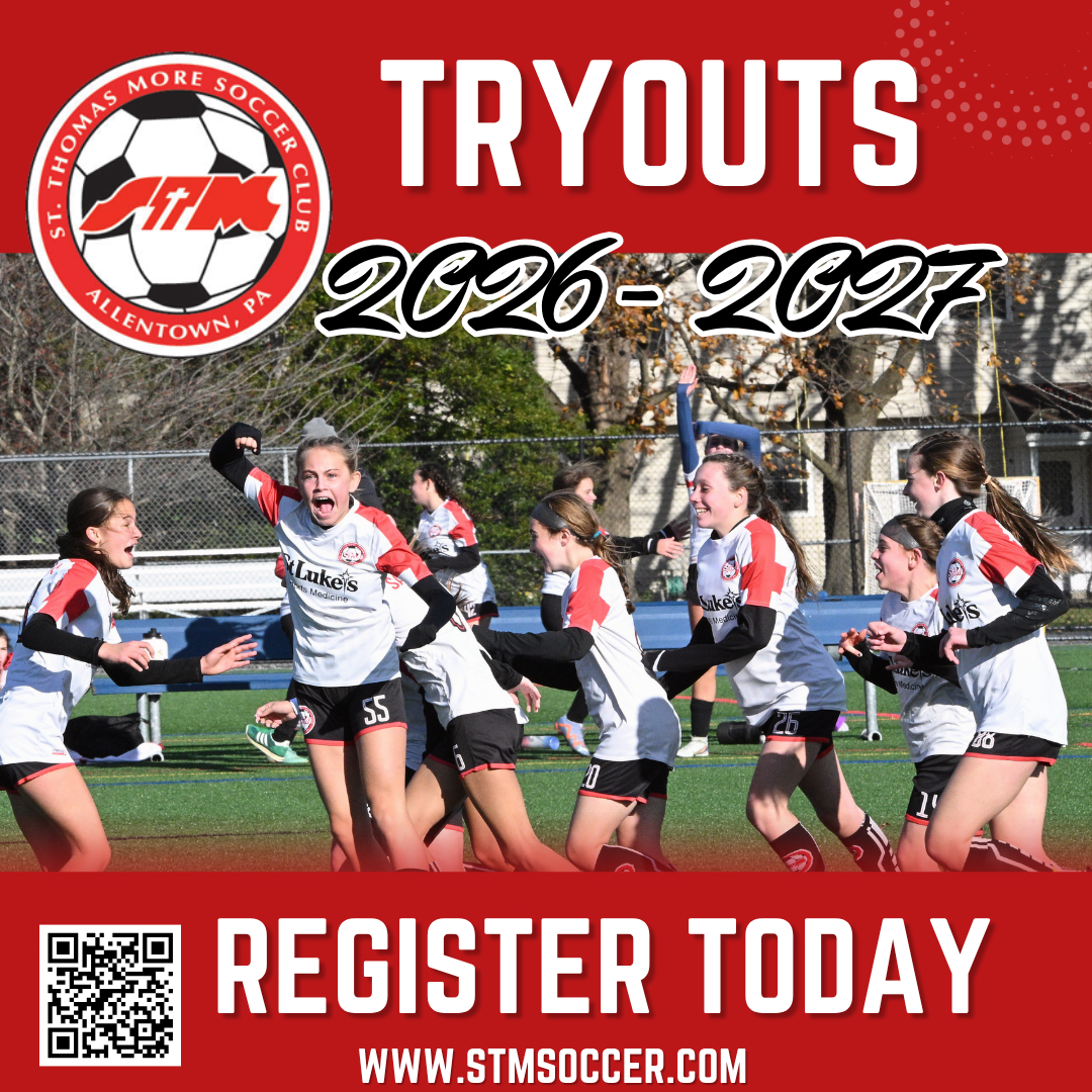 Red and White Modern Soccer Match Day Instagram Post - 1